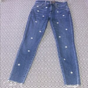 JOE’S Blue Floral Embroidered Women's Jeans Size:25